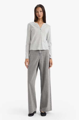 Resim Defacto Kadın T-shirt G3490AX/GR93