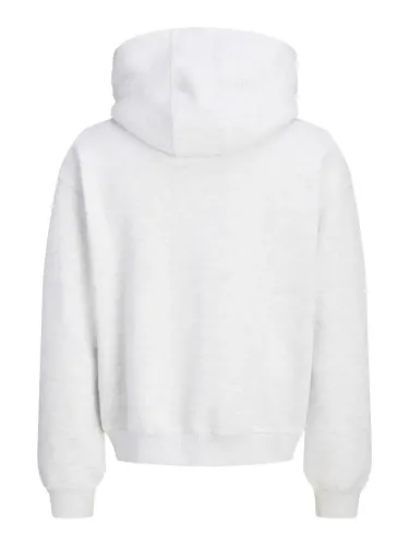 Resim Jack & Jones Jorsalamanco Structure Sweat Zıp Hood Erkek Sweat 12303071