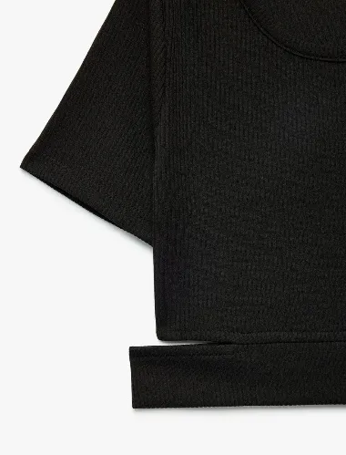 Resim Koton Kız Çocuk T-shirt 6SKG10499AK