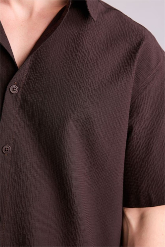 Resim Defacto Erkek Kısa Kol Gömlek F7974AX/BN337