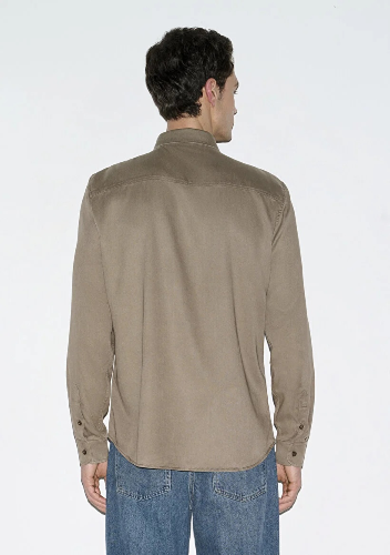 Resim Mavi Erkek Uzun Kol Gömlek M0210818-83866