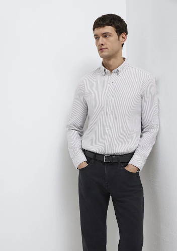 Resim Mavi Erkek Uzun Kol Gömlek M0211916-91472