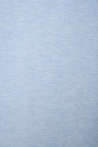 Resim Süvari Büyük Beden Polo Yaka Waffle  Erkek T-Shirt Sts1014000004