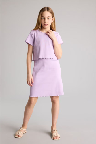 Resim Defacto Kız Çocuk Elbise H2206A8/PR448