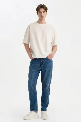 Resim Defacto Erkek T-shirt F8674AX/WT34