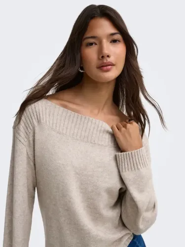 Resim Only Onlkatıa Ls Boatneck Cc Knt Kadın Kazak 15374823