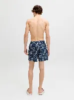 Resim Jack & Jones Jpstmauı Shell Aop Swım Shorts Reg Erkek Deniz Şortu 12291808