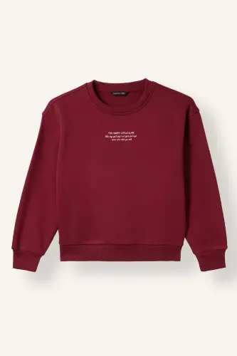 Resim Defacto  Kız Çocuk Sweat I3382A8/BR239