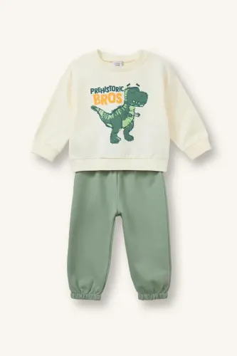 Resim Defacto  Erkek Bebek Sweat Takım H8482A5/ER118