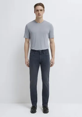Resim Mavi Marcus Erkek Jean Pantolon M00351A1739