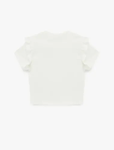 Resim Koton Kadın T-shirt 6SAL10032IK