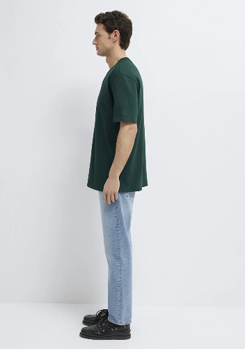 Resim Mavi Erkek T-shirt M0611924-85173