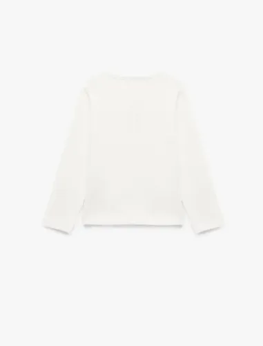 Resim Koton Kız Bebek Sweat 7WMG10193AK