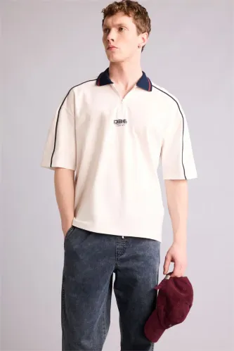 Resim Defacto Erkek T-shirt G5812AX/ER105