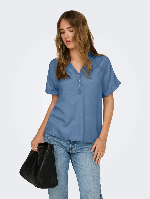 Resim Only Onlcharıs Lıfe Cap Sleeve Shırt  Wvn Cc Kadın T-Shirt 15363976