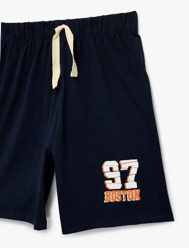 Resim Koton Erkek Çocuk Penye Şort 6SKB40026TK