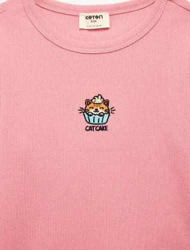 Resim Koton Kız Çocuk Sweat 7WKG10518AK
