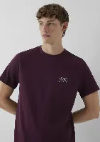 Resim Mavi Erkek T-shirt M0611714-70434
