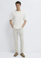 Resim Mavi Erkek T-shirt M0612645-70057