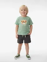 Resim Koton Erkek Bebek T-shirt 6SMB10224TK