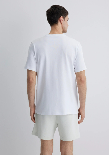 Resim Mavi Erkek T-shirt M0612647-620