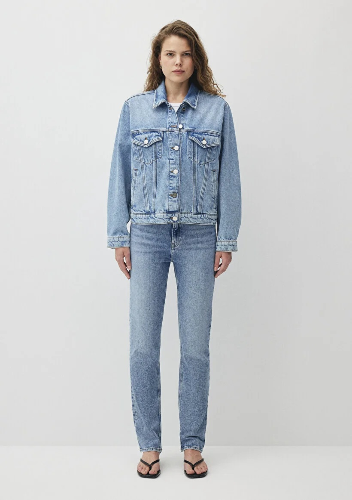 Resim Mavi Ruby Lt Kadın Jean Ceket M1110505-87809