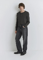 Resim Mavi Marlon Erkek Jean Pantolon M0019166-A3352