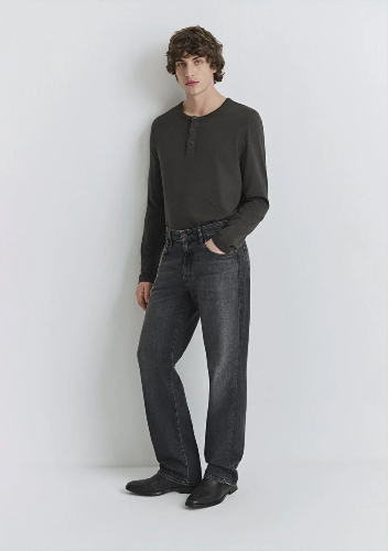 Resim Mavi Marlon Erkek Jean Pantolon M0019166-A3352