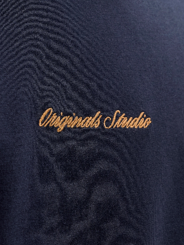 Resim Jack & Jones Jornorrebro Emb Tee Ss Crew Neck Noos Erkek T-Shirt 12282892