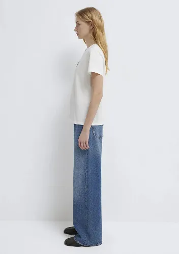 Resim Mavi Kadın T-shirt M1613412-70057