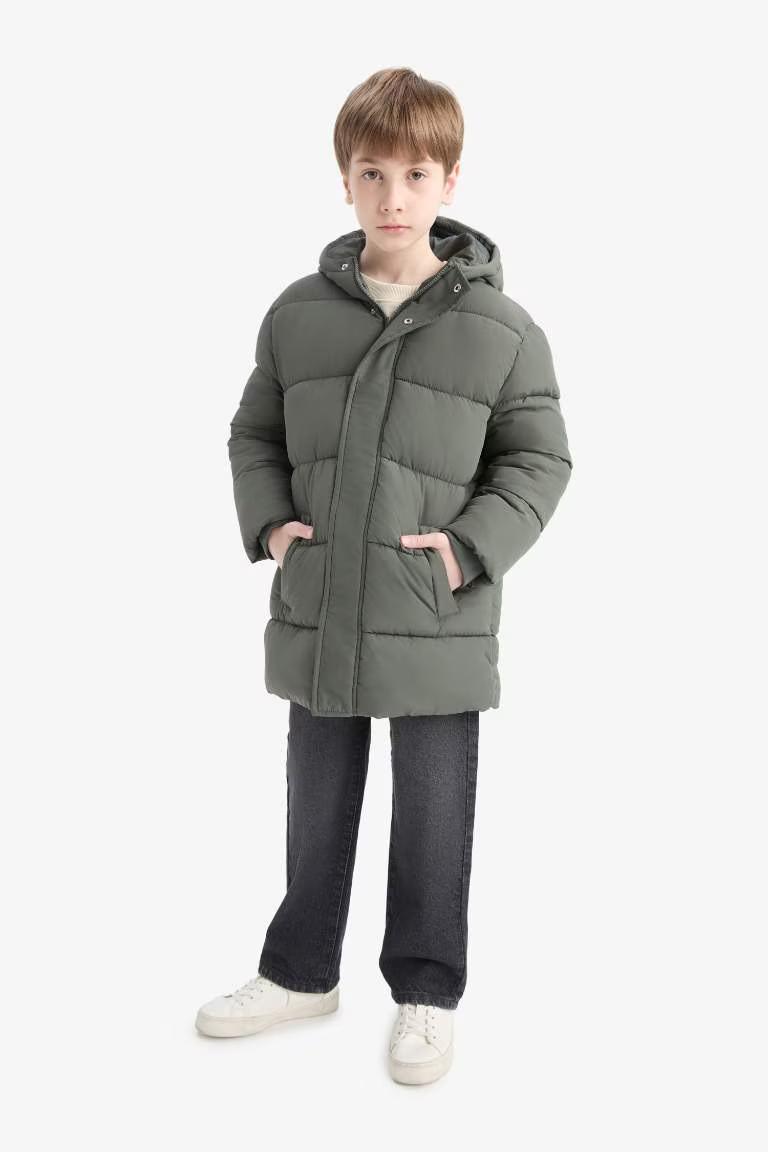 Defacto Erkek Çocuk Kaban C8782A8/KH493