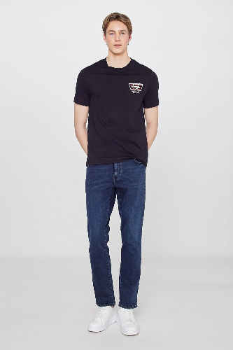 Resim Wrangler Grafik Logo Erkek T-shirt W2610018001