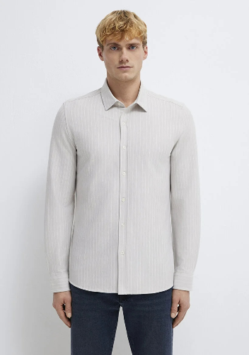 Resim Mavi Erkek Uzun Kol Gömlek M0211858-91410