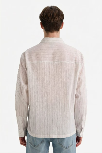 Resim Defacto Erkek  Uzun Kol Gömlek F8609AX/ER105