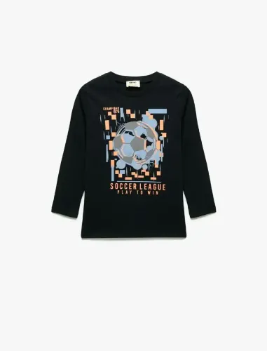 Resim Koton Erkek Çocuk Sweat 7WKB10135TK