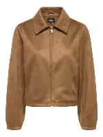 Resim Only Onlcarolına Faux Suede Zıp Jkt Cc Otw Kadın Mont 15373316