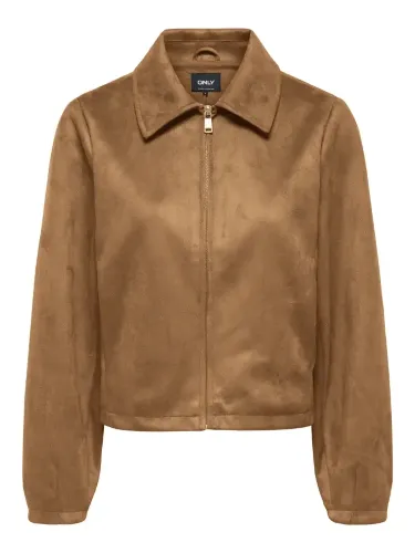Resim Only Onlcarolına Faux Suede Zıp Jkt Cc Otw Kadın Mont 15373316