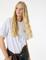 Resim Koton Kadın T-shirt 6SAL10114IK