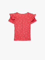 Resim Koton Kız Çocuk T-shirt 6SKG10064AK