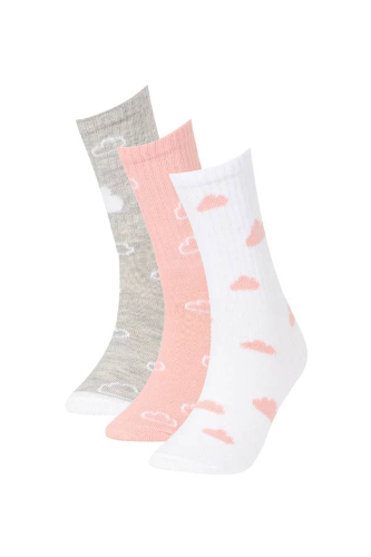 Resim Defacto Kız Çocuk Uzun Çorap V8210A6/KR1