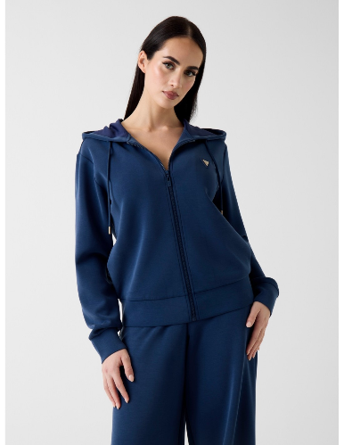 Resim Guess Athleisure  Kadın  Sweat V4YQ06KCAY2-G7HR Olympe Full Zıp Hoodıe Sweatsh