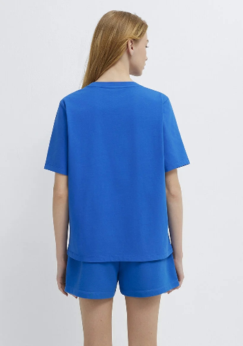 Resim Mavi Kadın T-shirt M1613877-70912