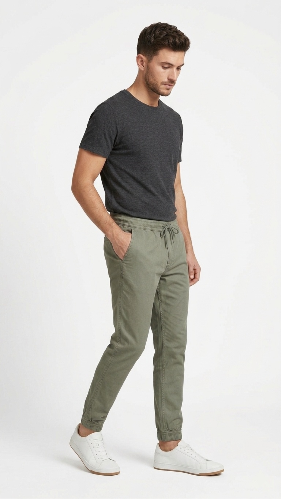 Resim Jack & Jones Jpstgordon Dylan Jogger Erkek Kanvas Pantolon 12288471