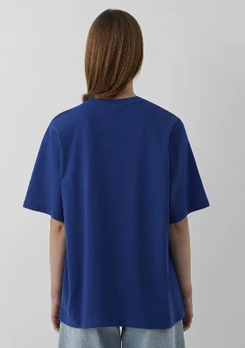 Resim Mavi Kadın T-shirt M1600843-70758