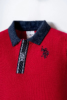 Resim U.S. Polo Assn Bebek Erkek Bebek Şort Takım Usb2915