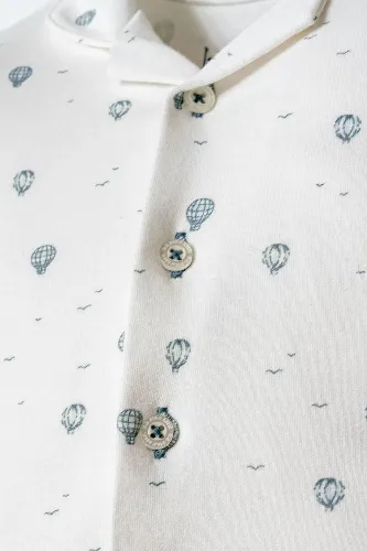 Resim U.S. Polo Assn Bebek Erkek Bebek Pijama Takım USB2852