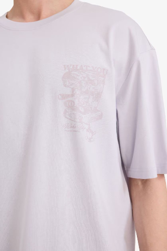 Resim Defacto Erkek T-shirt F9696AX/PR307