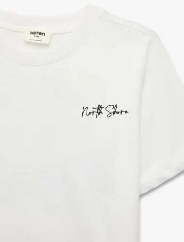 Resim Koton Erkek Çocuk T-shirt 6SKB10639TK