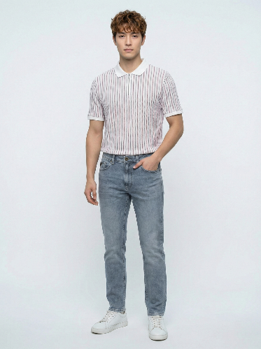 Resim Loft Ricardo Slim Fit Erkek Jean Pantolon Lf2039638