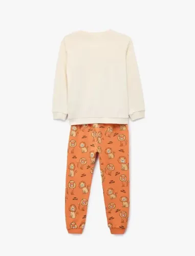 Resim Koton Erkek Bebek Sweat Takım 7WMB10003TK